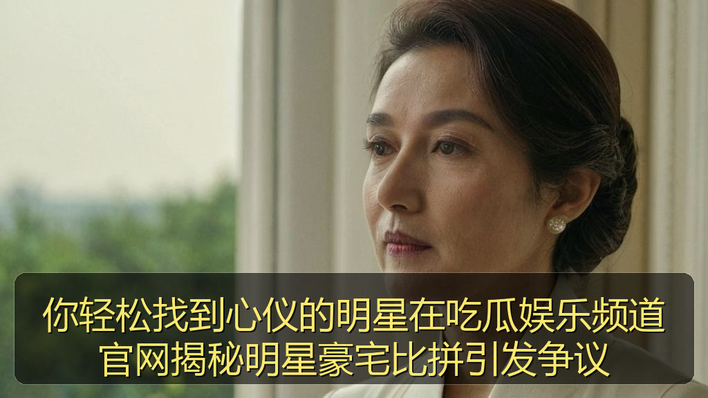 你轻松找到心仪的明星在吃瓜娱乐频道官网揭秘明星豪宅比拼引发争议