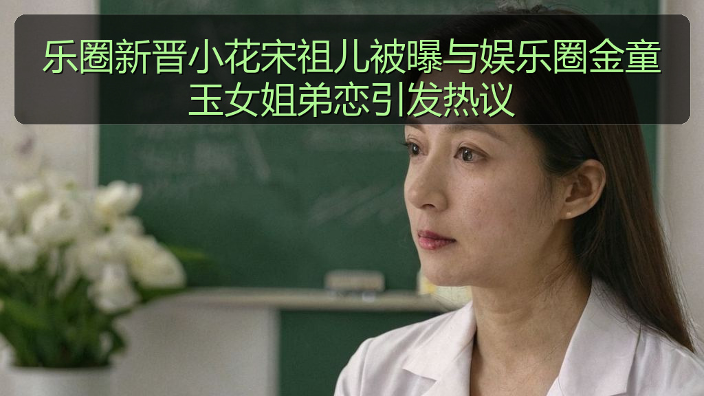 乐圈新晋小花宋祖儿被曝与娱乐圈金童玉女姐弟恋引发热议